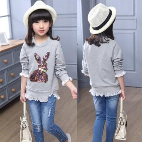 TMMY JHZH Long Sleeve Shirts For Girls