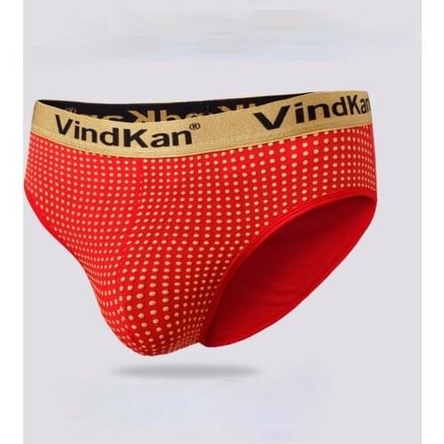 3PCS Health Underwear for Men Underpants Shorts Physiological Panties Magnetic Therapy Health Mens Briefs with Bulge Pouch