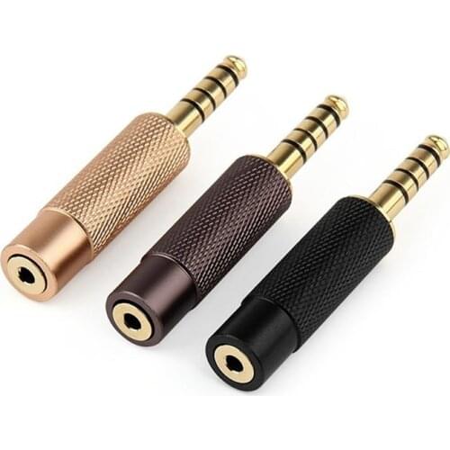 High Quality Audio Plug Jack 4.4mm 5 Pole Male to 2.5mm 4 Pole Female Balanced Adapter For Sony NW-WM1Z