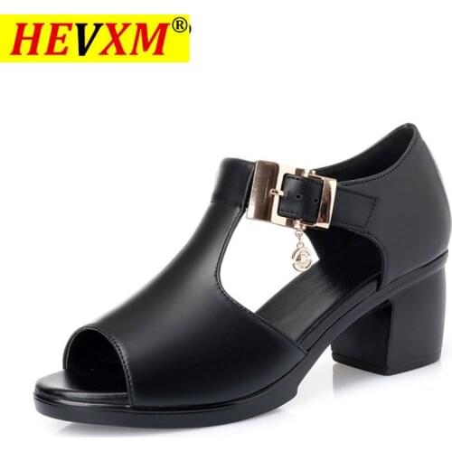 Women Sandals Summer 2021 hing Heel Fashion Sexy Fish Mouth Hollow Roman Sandals Thick With Beaded High Heels Female Sandals