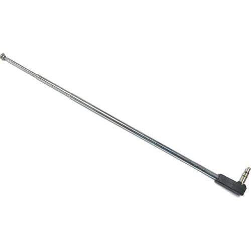1PC 158mm 3 Section Telescoping Antenna 3.5mm Male FM Radio Aerial for Mobile Cell Phone Wholesale price