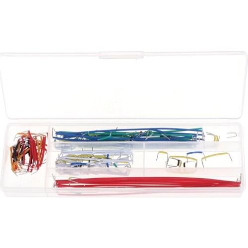 140pcs/set Solderless Breadboard Jumper Cable Wire Kit Diy Shield For Arduino