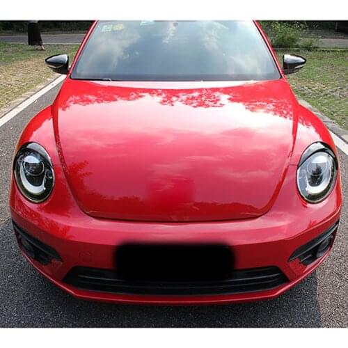 2pcs for Volkswagen Beetle 2012-2018 The headlamps Double-fold eyelids decorate