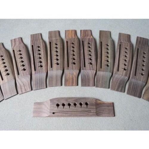 5pcs 6 String Rosewood Guitar Bridge For Acoustic Guitar MY-02