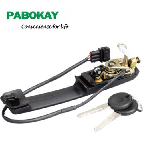 FOR VW PASSAT B3 88-93 OUTER RIGHT FRONT DOOR HANDLE CENTRAL LOCK W/ KEYS 357837208A 357837206A 357837206AS