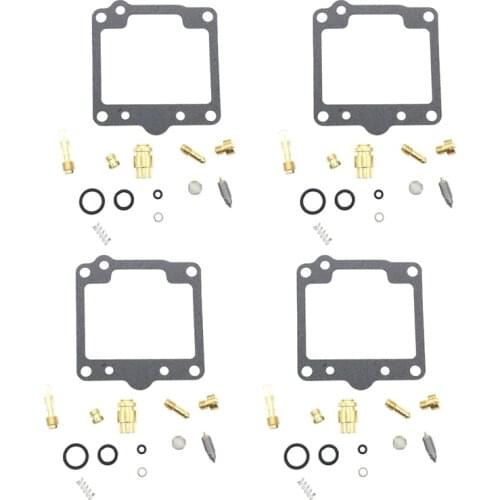 4Set Motorcycle Carburetor Repair Kit Gasket for Suzuki GS550E/L 1980-1982 GS550M GS550T GS 550 GS550 E L M T