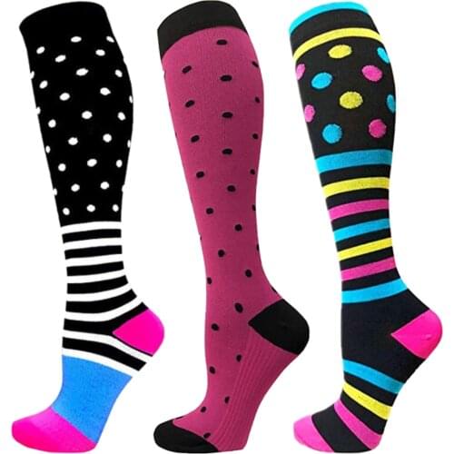 Compression Stockings Varicose Veins Men & Women Stockings Best Cycling Hiking Running Socks Better Help Blood Circulation