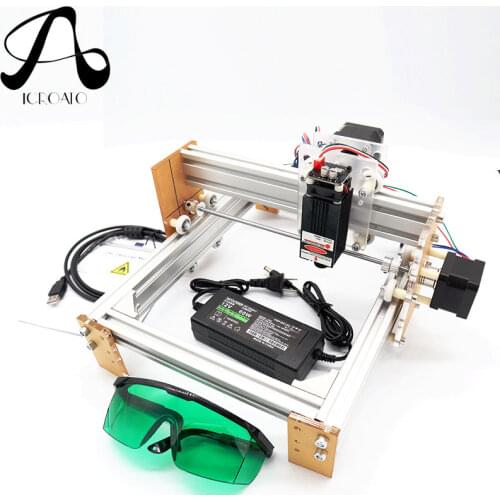 15W Laser Desktop DIY Violet Laser Engraving Machine Picture CNC Printer Working Area 20cmx17cm CNC Router Engraver