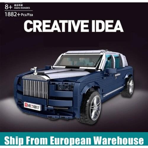 MOULD KING 10017 High-Tech Car Toys The Assembly Classic Car Model Building Block Creative Brick Toys Kids Christmas Gifts