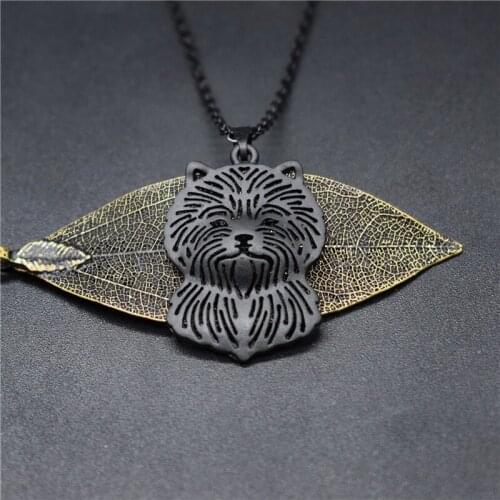 4 Colors New Cairn Terrier Charm Necklace Trendy Metal Dog Jewellery Cairn Terrier Pendant Necklace Women