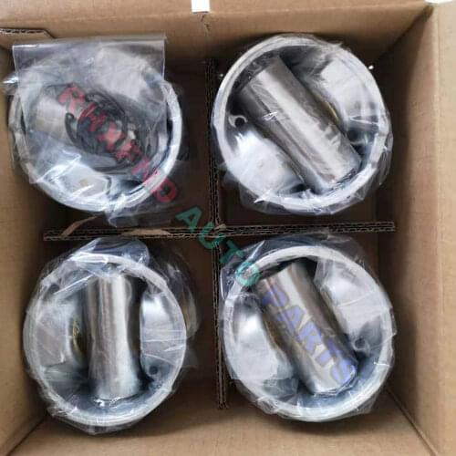 4PCS STD 23410-27920 23040-27920 D4EA Piston set with Piston Ring For Hyundai SANTAFE TUCSON TRAJET ELANTRA 2.0L L4 16V