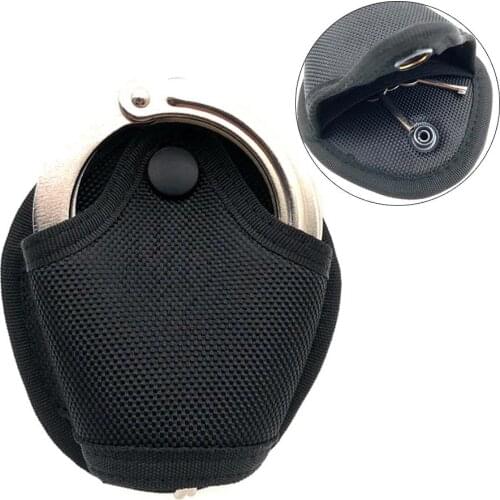 Waist Pockets Outdoor Tactical Handcuff Holder Bag Multi Functional Universal Quick Pull Bag Handcuff Case Pouch For Hunting 3