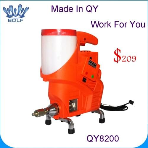 QY 8200 remote control grouting injection machine pump
