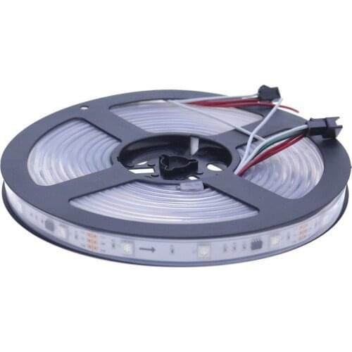 DC12V WS2811 5050 SMD RGB Strip Addressable 30/60leds/m Led Pixels External 1 ic control 3 Leds 5m/roll waterproof IP67/IP30 l