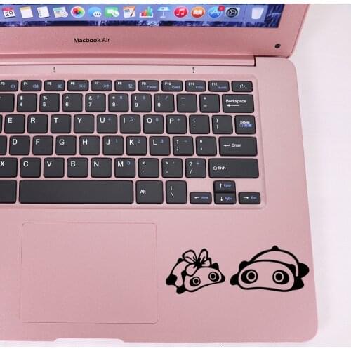 Colorful Panda Removable Laptop Stickers Vinyl Cover Skin Surface Book Sticker