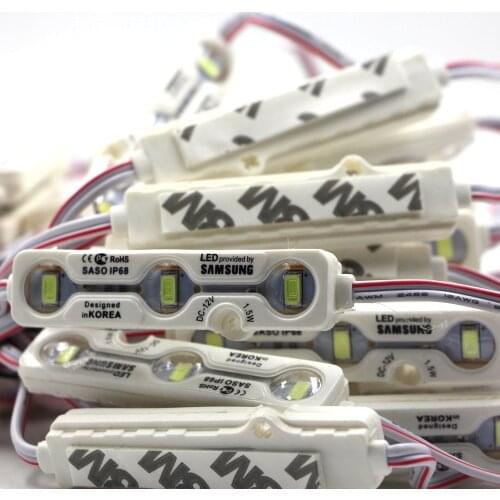 Super Bright Samsung Chip LED Module light Advertisement Design High Quality LED Module Lighting 3 LED DC 12V Sign Backlight