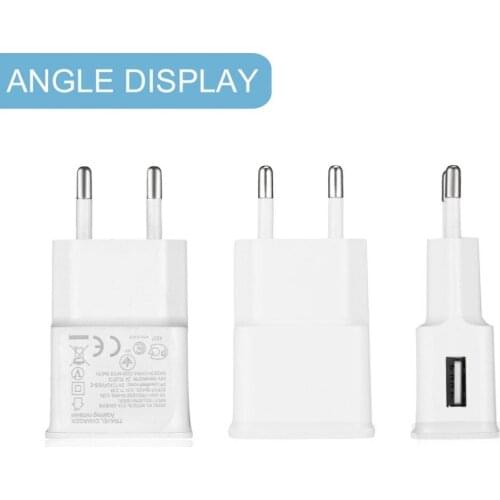 Onleny Fast Charging Universal Single USB port phone Charger 7100 Travel Charger Adapter Portable EU Plug For Samsung cellphones