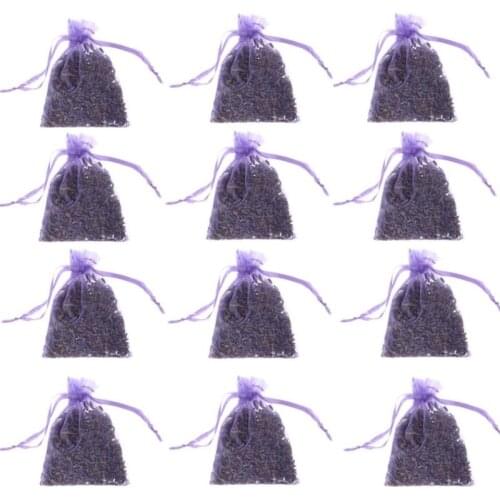 12 Bags Natural Dried Lavender 2 OZ Aromatherapy Aromatic Air Refresh Wedding Confetti/Home Fragrance/Crafts /Moth Repellant