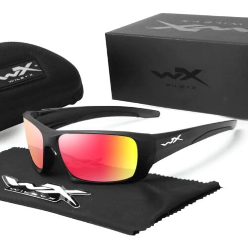 2021 Wx brand mens and womens Sports Sunglasses Polarized wileyx goggles outdoor glasses sunglasses protection box
