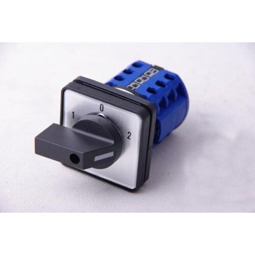 500V 16A (1-0-2) 3 Position Panel Mounting Select Rotary Cam Changeover Switch LW39B-16/D303.3