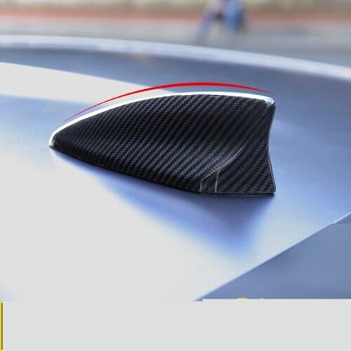 Auto Roof Modified Decorations Carbin Fibre Shark Fin Antenna Aerials For Chevrolet Camaro 2016 2017 ACB007