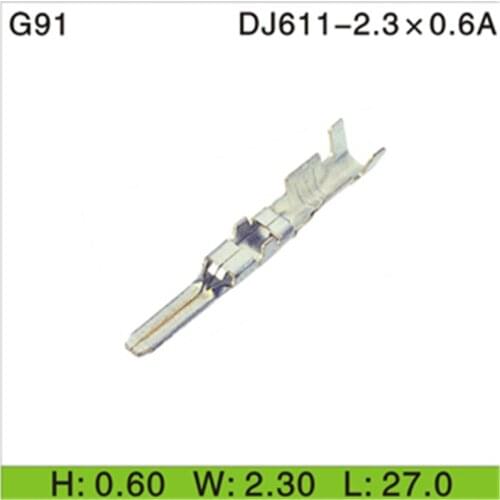 Free shipping 1000pcs Car Electronics & Motorcycle Accessories & Parts G91 male terminal connector