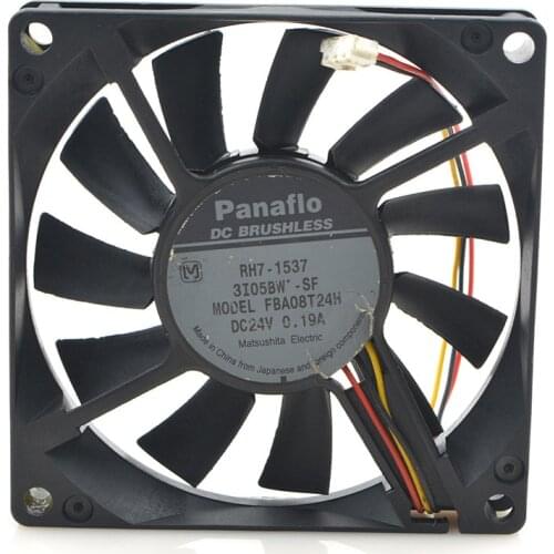 FOR Panafrofba08t24h801524v0.19a8cm/cm mute inverter cooling fan