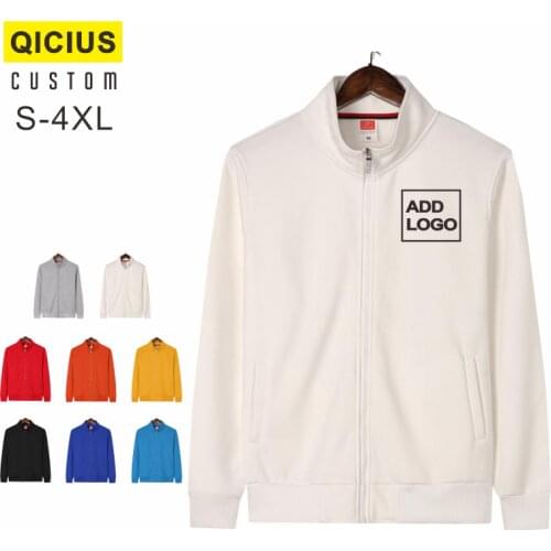 Customize Casaco Feminino Inverno Jackets Male Warm Sweatshirt Thermal Coat Windbreaker Sportswear Stand Collar Casual Jacket