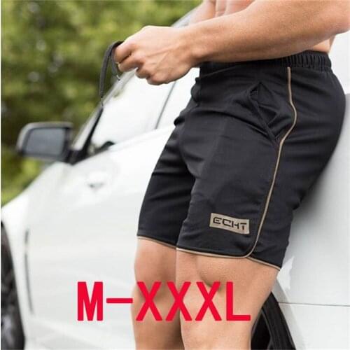 Men Sports Short Pants summer plus size casual 2020 Training Bodybuilding Summer Shorts Workout Fitness GYM Running Short Pants
