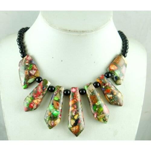 Natural stone Turquoises Quartz Crystal Opal tiger eye sedimentary Pendant for diy Jewelry making earring necklace