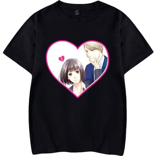 2021 New Arrival koikimo Summer T-shirt Loose O-neck Women Men Short Sleeve Casual Tee Couples Clothes