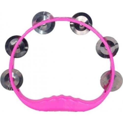 Plastic Zilli henna Tambourine Fuchsia 5'li - хна для мехенди henna bride veil welon