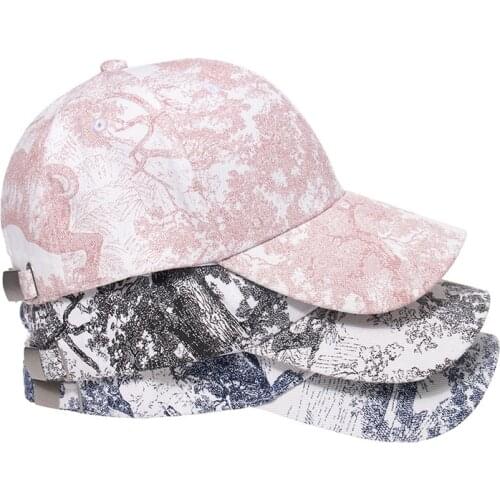 Baseball Cap New Mens And Womens Tropical Forest Animal Fashion Mens And Womens Street Leisure Sun Hat Sunscreen Hat