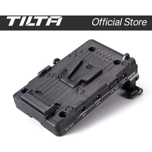 TILTA TA-BTP2-V BMPCC 4K 6K V Mount 15mm LWS Rod Adapter For Powering Blackmagic Cage Accessories