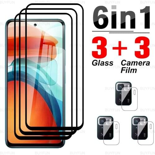For Poco X3 GT 6.6inch Black edge tempered glass for xiaomi pocophone x 3 x3gt full cover protective glass lens safety film