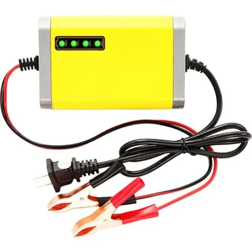 12v Pedal Motorcycle Battery Charger Smart Lead Acid Battery Repair Electric Cars Charger Car Battery Charger Flame Retardant