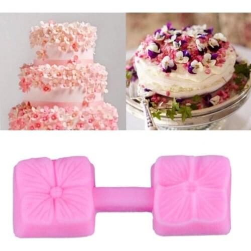 Flower Silicone Molds Fondant Craft Cake Candy Chocolate Sugarcraft Ice Pastry Baking Mould Reposteria Cake Tools Cocina Decor