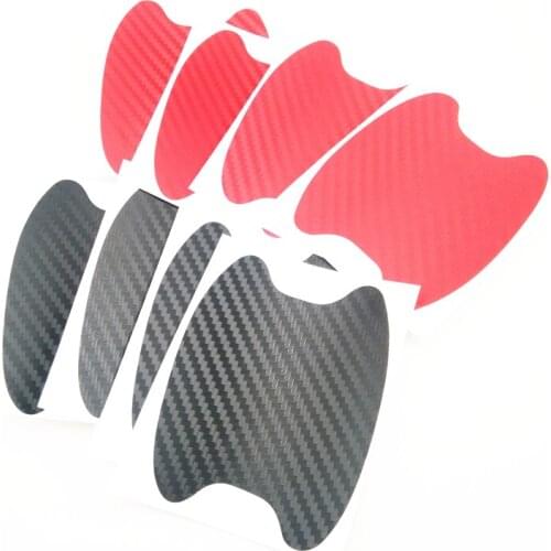 4 car door handle protective film 3D car sticker for Mitsubishi ASX/Outlander/Lancer Evolution/Pajero/Eclipse