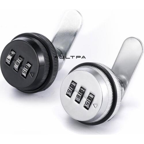 50Pcs High Quality 3-Digit Combination Cam Lock Keyless Post Mail Box Cabinet Office Desk Letter Box Password Lock H54851