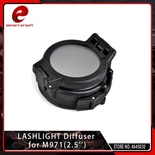 Element Airsoft Flashlight Diffuser Cover for M971(2.5'') 64mm Diameter Bezel Hunting Light Accessories