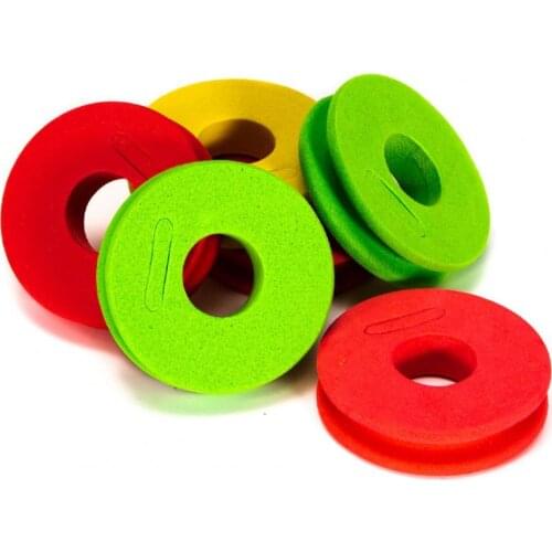 10Pcs/Set EVA Foam Fishing Line Spool Bobbin Winding Board Round Coil Winder Organizer Accessories Board Organizer Accessories