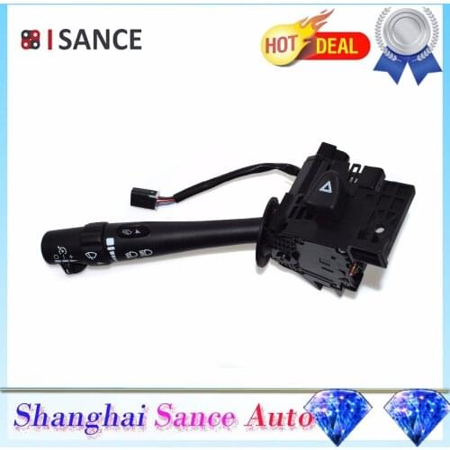 ISANCE Cruise Control Windshield Wiper Arm Turn Signal Switch 12450067 For Chevrolet GMC Buick Isuzu Hummer Cadillac Oldsmobile