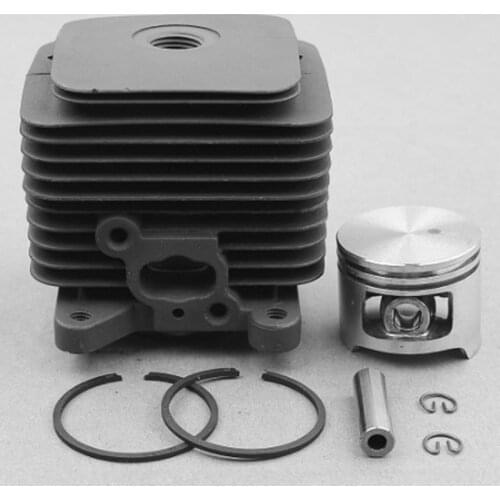 CYLINDER KIT 36.5MM FOR HOMELITE S30 & MORE ZYLINDER ASSY W/ PISTON RINGS CIRCLIPS PIN ASSEMBLY