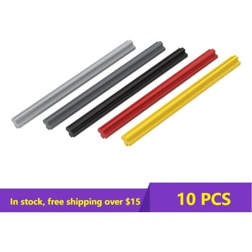 10PCS MOC Bricks 44294 1x7 For Building Blocks Classic Brand Kids DIY Educational High-Tech Spare Toys For Children