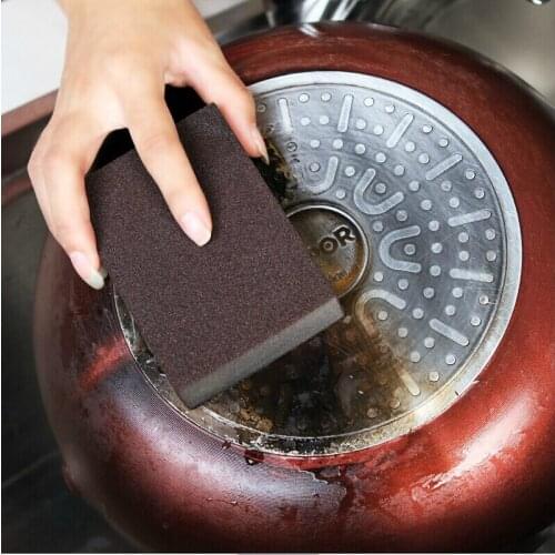 Kitchen Cleaning Cleaner Multi-functional Descaling Stains Sand Sponge Household Cleaning tools Eraser Pot Nano Melamine Sponge
