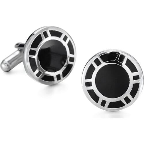 The new design of circular pattern Cufflinks men wedding shirts clothing accessories