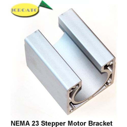 New Design High Quality NEMA 23 Stepper Motor Accessories mounts Bracket Support Shelf nema23 Stepping Motor Mounting Bracket