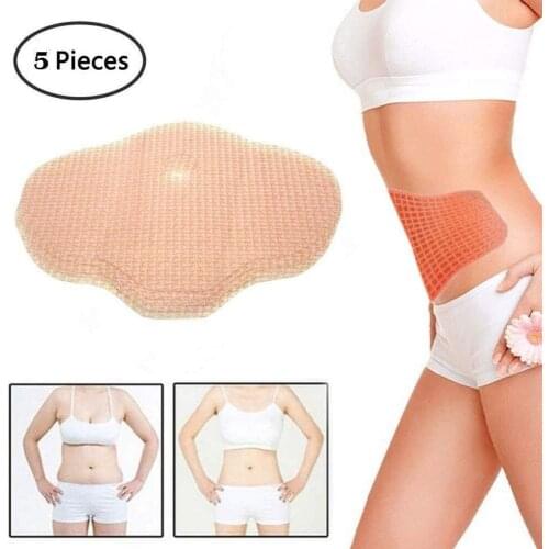 5 PCS Belly Slimming Patch Wonder Anti-Obesity Slimming Patches Weight Loss Products Abdomen Treatment Weight Loss Fat Burner