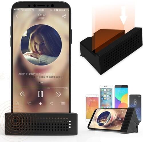 Portable Sound Amplifier Mobile Phone Holder Flexible Universal Audio Speaker Bracket Stand Support Telephone For Phones Stand