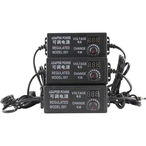 Adjustable Universal Power AC 12V Adapter 2A Supply AC To DC 3V 9V 12V 24V Power Switching Charger Adatper 220V 12 V 24 V 3A 5A